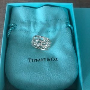 Authentic Tiffany & Co. Silver Enchant Ring